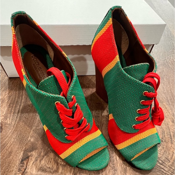 Dolce & Gabbana Shoes - Dolce & Gabbana Open Toe Pumps Size 38 (US 8) Shoes